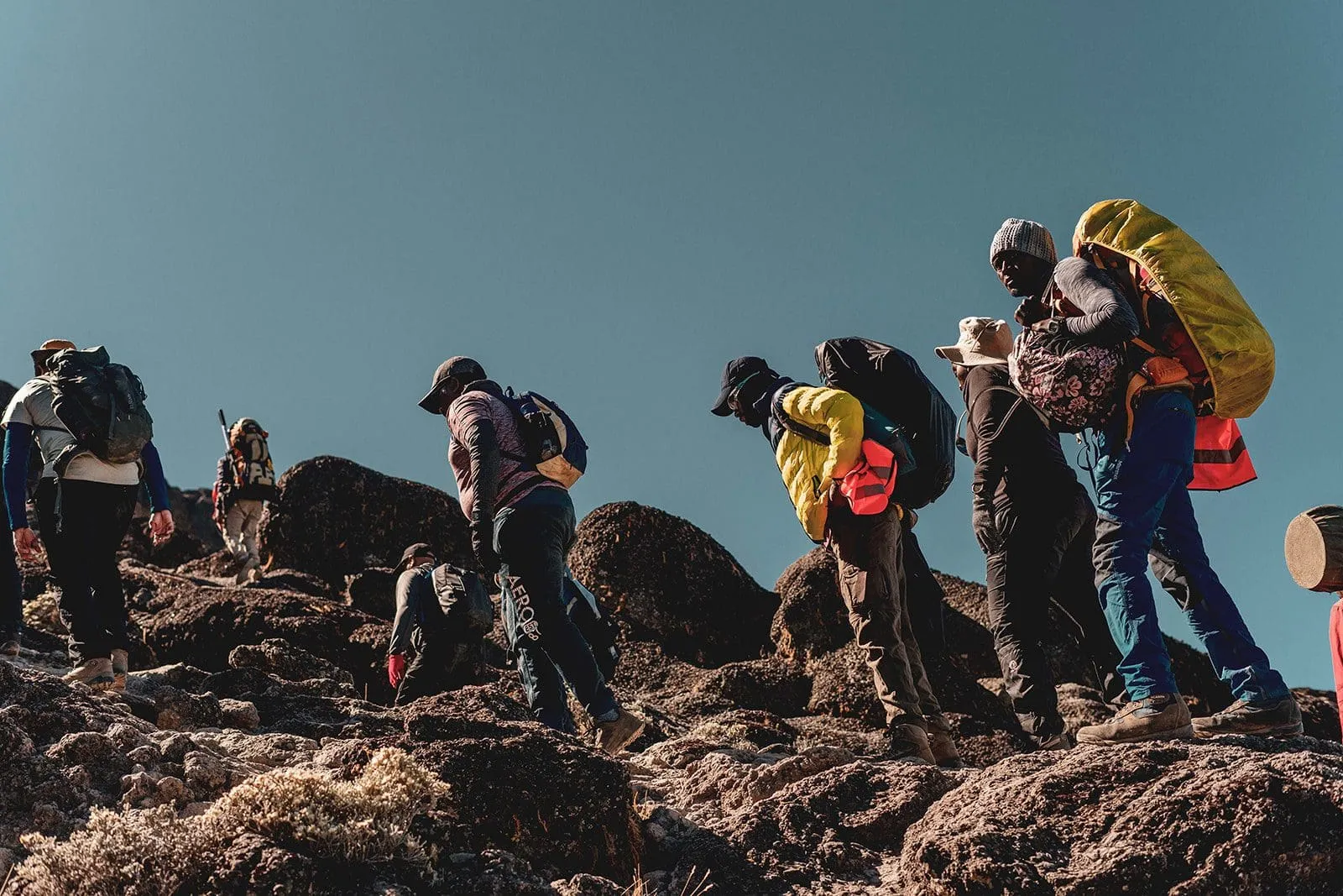 Changing mountain zones
