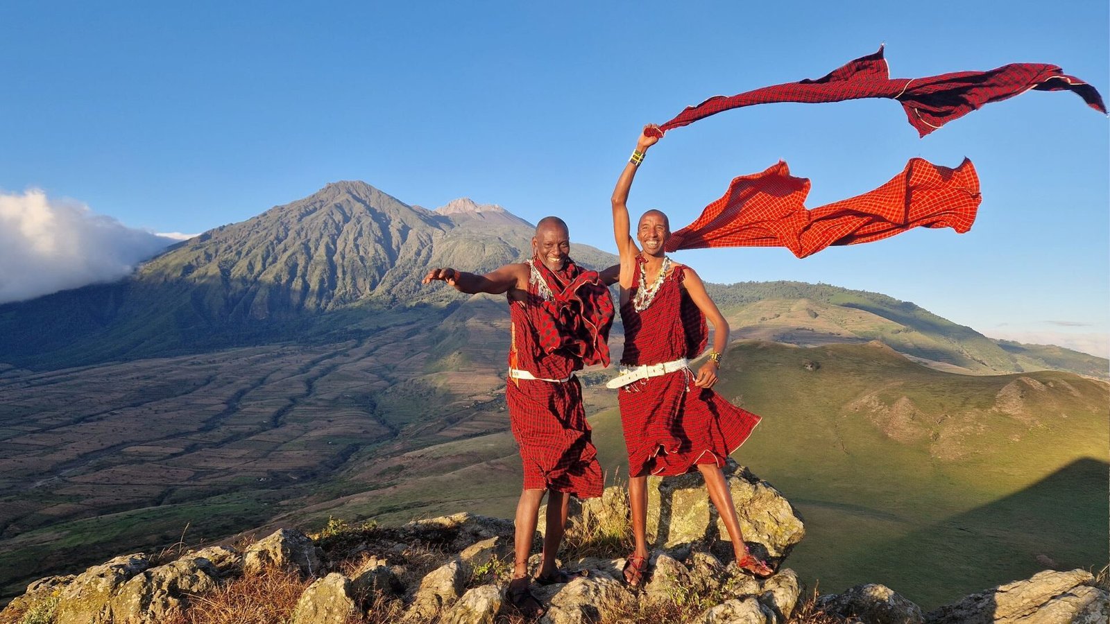 Walk with Hadzabe hunters